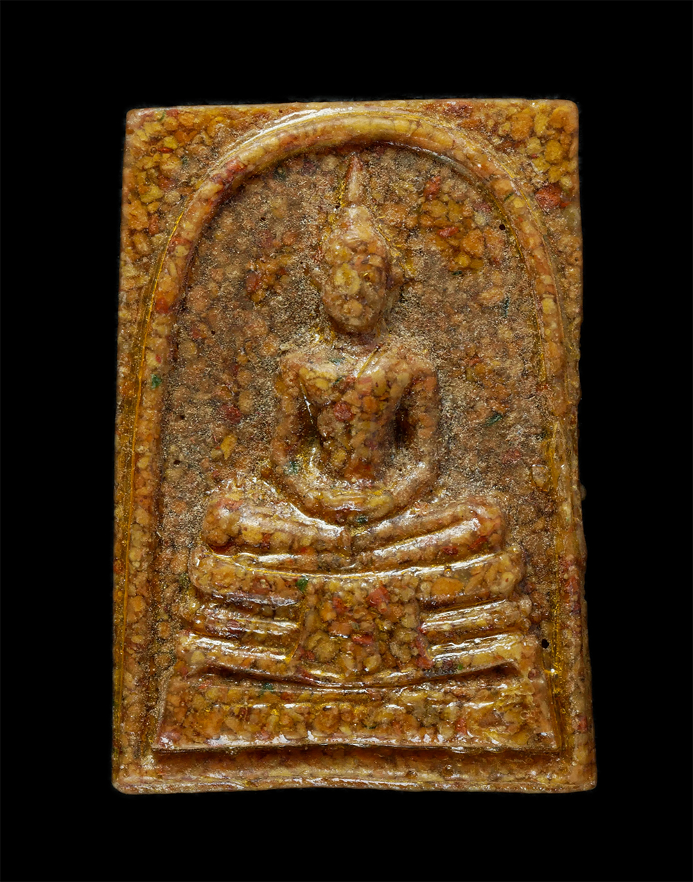 21May24 (36)p.jpg - หลวงพ่อโสธร เนื้อกระเบื้องหลังคาโบสถ์(หลังเก่า) วัดโสธรวรารามวรวิหาร จ.ฉะเชิงเทรา ปี2537 พระรุ่นนี้ผ่านการเสกในพิธีใหญ่หลายครั้ง ได้มีการนำมวลสารมงคล  [..] | https://kamulet.in.th